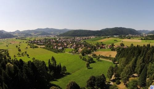 Luftbild von Unterentersbach